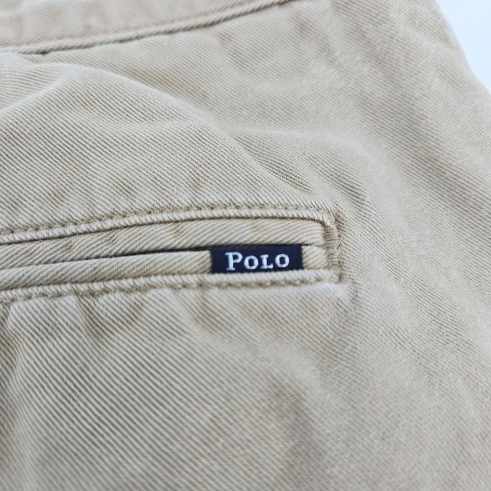 Polo Ralph Lauren Khaki Chino Shorts Tan Big‎ & Tall Size 44T / 44L